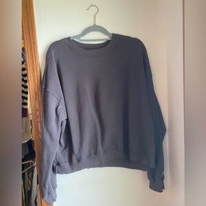 Daily drills cropped sweatshirt